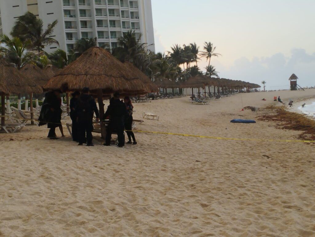 Se ahoga un hombre en playa Gaviota Azul de Cancún