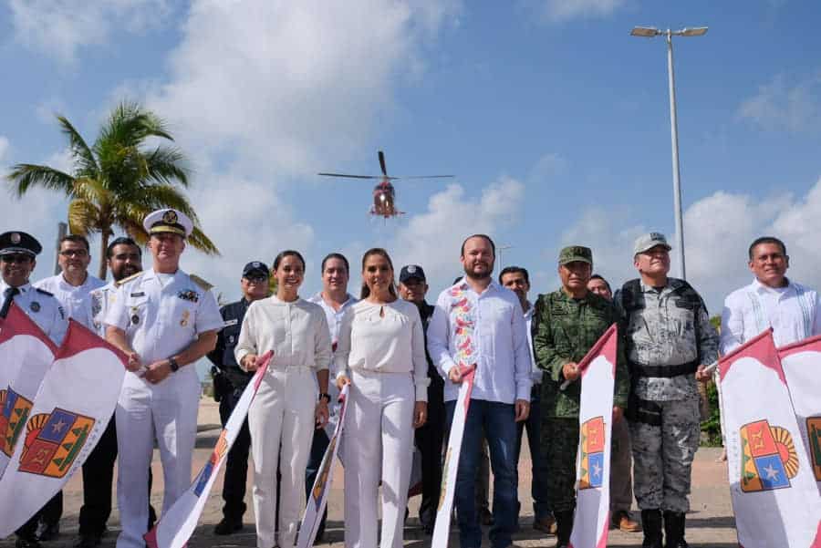 Da Mara Lezama banderazo operativo de Seguridad Vacacional