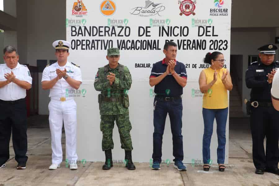 “Chepe” Contreras da banderazo de inicio del operativo vacacional de verano 2023