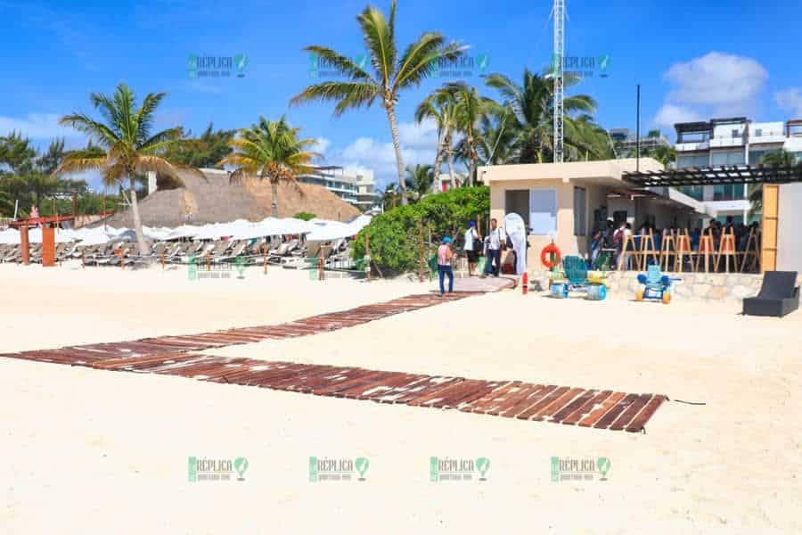 Inauguran nueva playa inclusiva “Pelícanos”