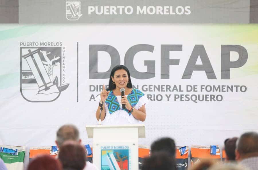 El campo es uno de los pilares de Puerto Morelos destaca Blanca Merari