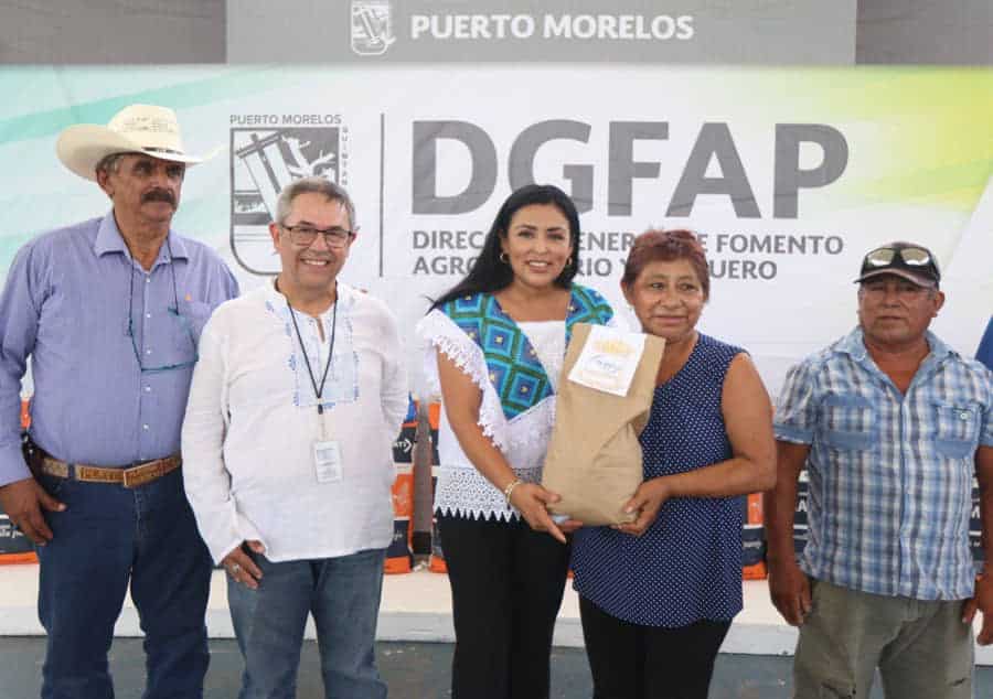 El campo es uno de los pilares de Puerto Morelos destaca Blanca Merari