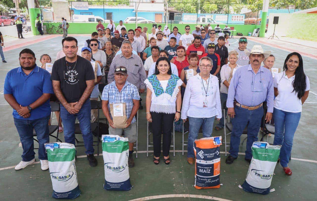 El campo es uno de los pilares de Puerto Morelos destaca Blanca Merari