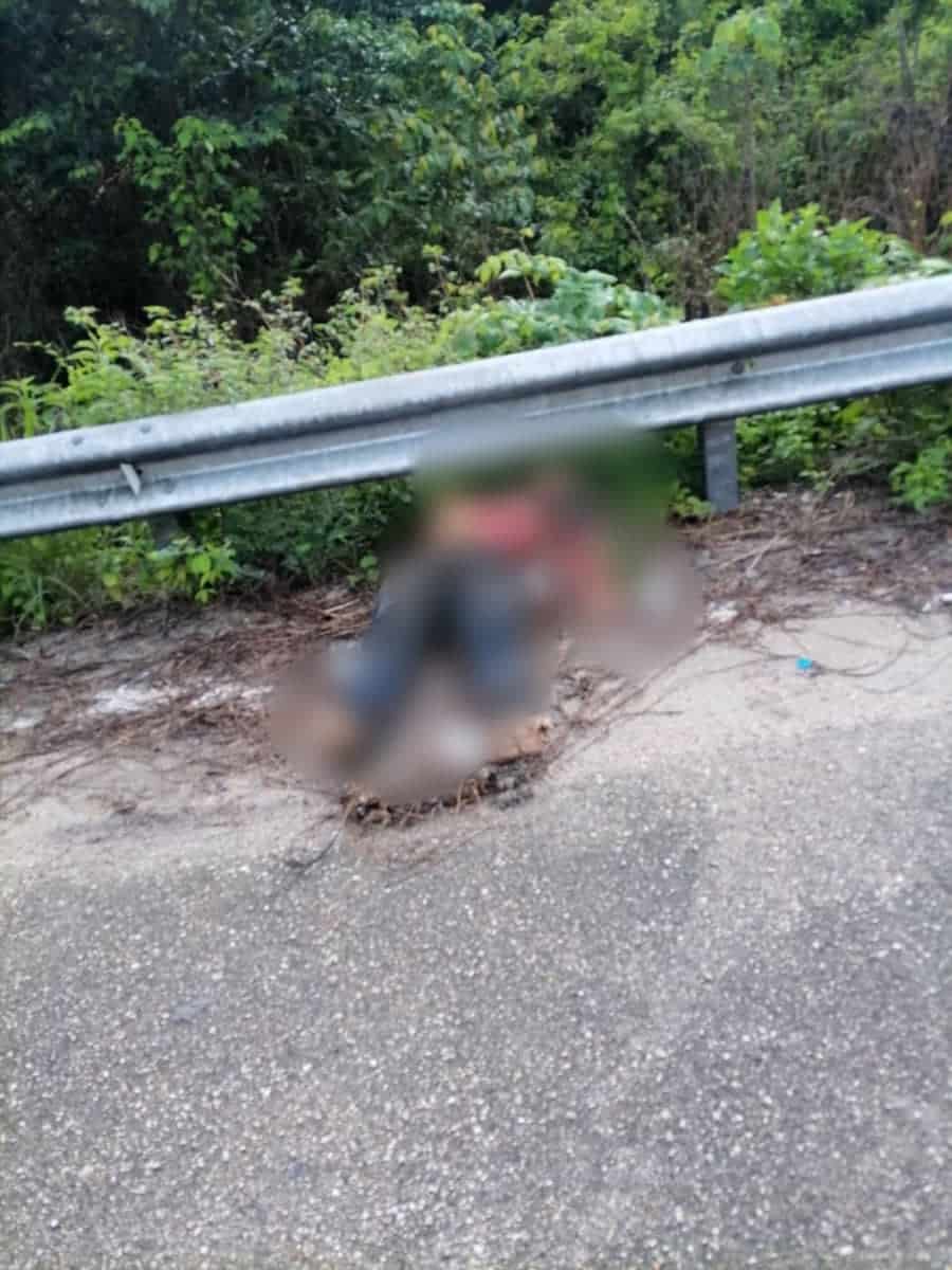 Era soldado, ejecutado en camino de Bacalar