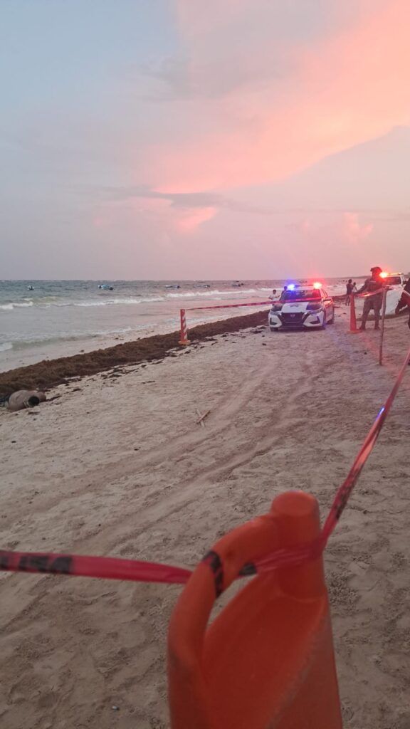 Muere hombre ahogado en el Parque Nacional de Tulum