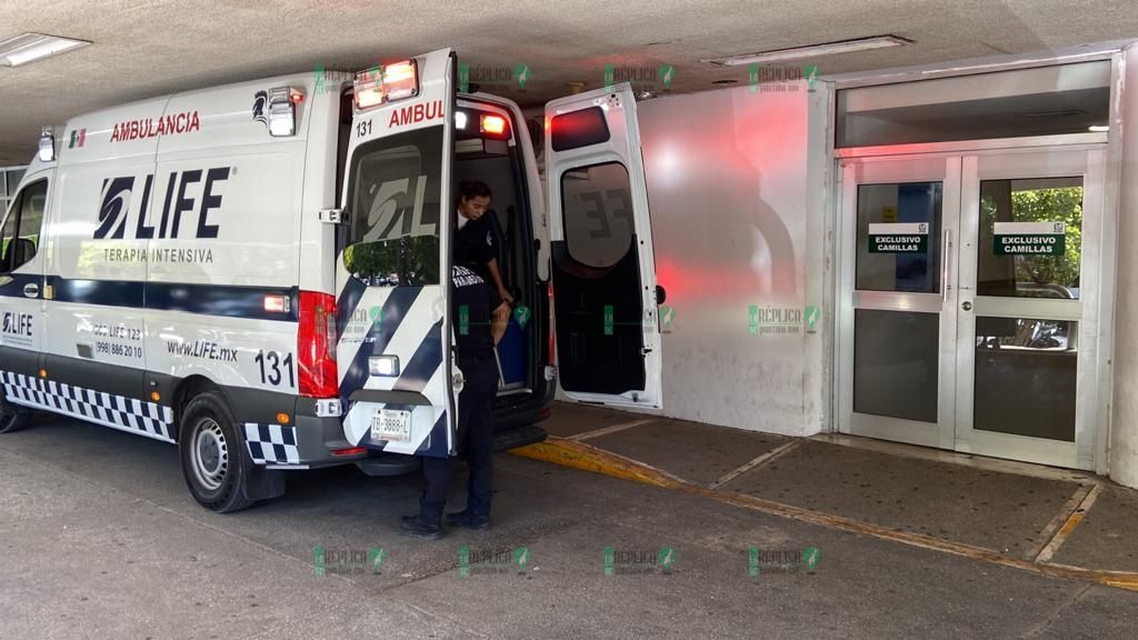 Hieren de bala a hombre en obra de la Zona Hotelera de Cancún