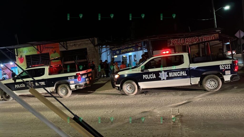 Ejecutan a hombre dentro de un lavadero en Tulum