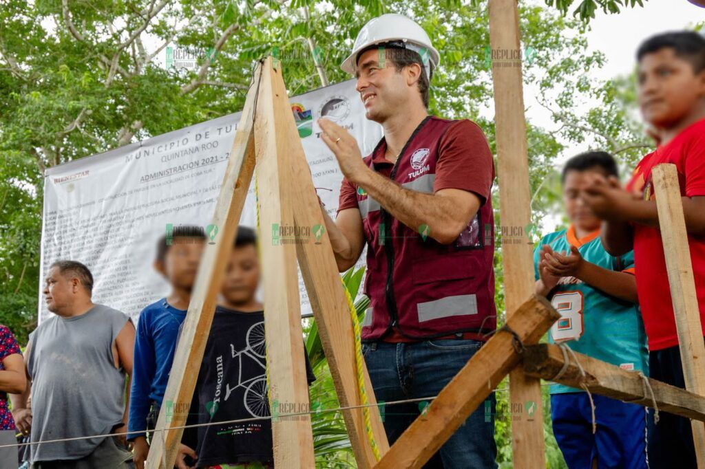 Diego Castañón cumple compromiso de transformar Cobá Sur