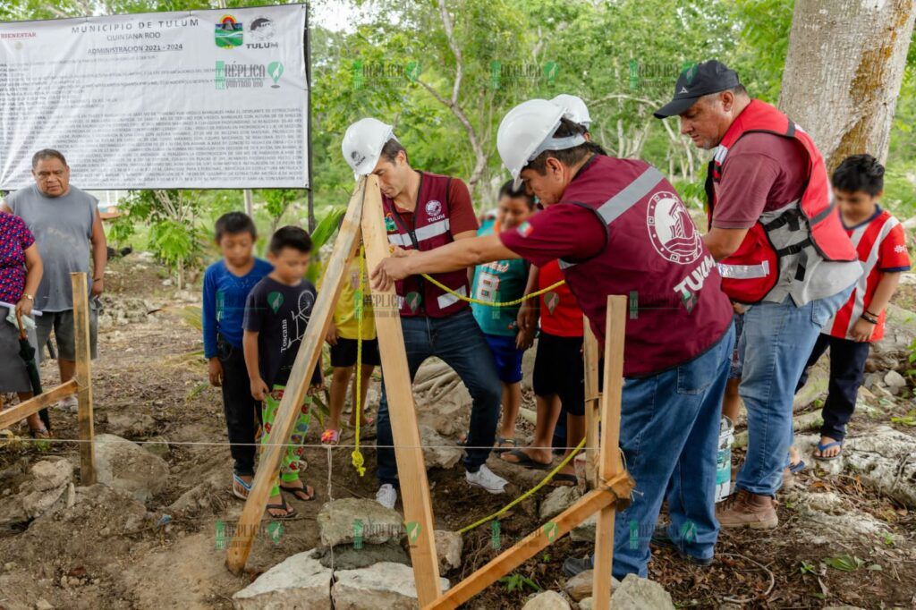 Diego Castañón cumple compromiso de transformar Cobá Sur