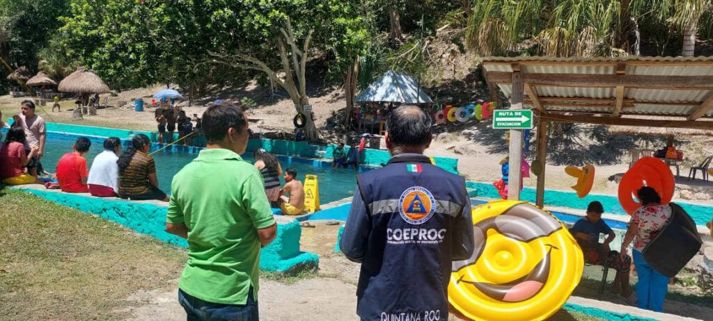 Protección Civil refuerza trabajo coordinado en playas y centros recreativos