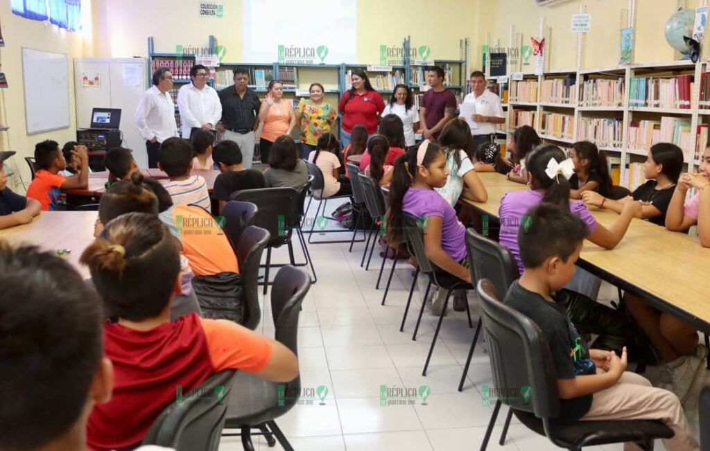 Inicia en Puerto Morelos el curso de verano “Mis Vacaciones en la Biblioteca 2023”