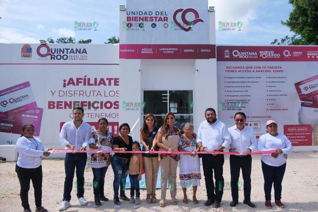 Mara Lezama lleva a Lázaro Cárdenas atención a la salud con Unidad del Bienestar