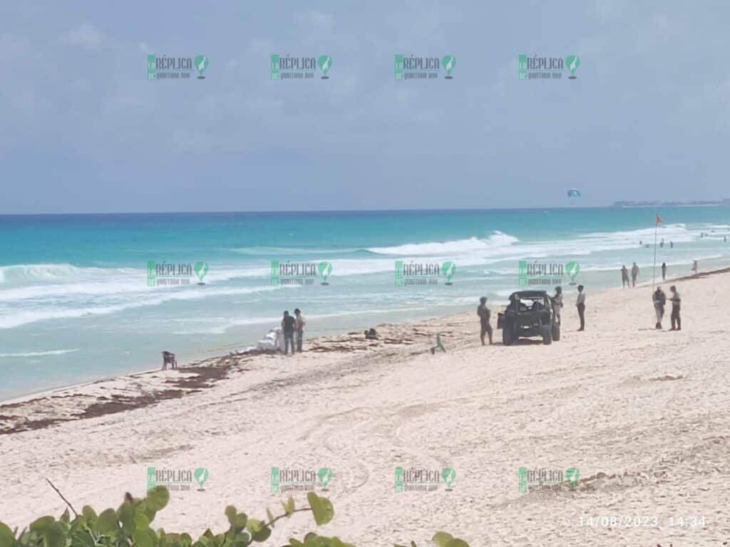 Muere hombre ahogado en playa Marlín de Cancún