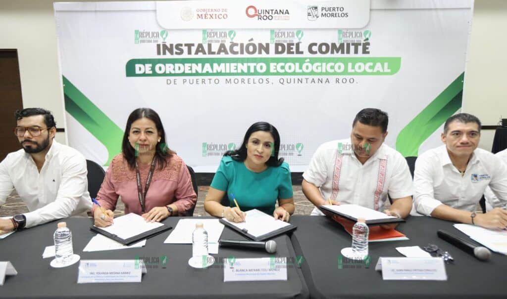 Instalan el Comité de Ordenamiento Ecológico Local de Puerto Morelos