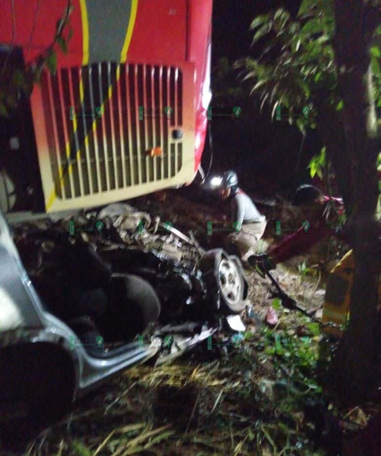 Choque de autobús en Bacalar deja 17 lesionados y 4 muertos, entre ellos un bebé