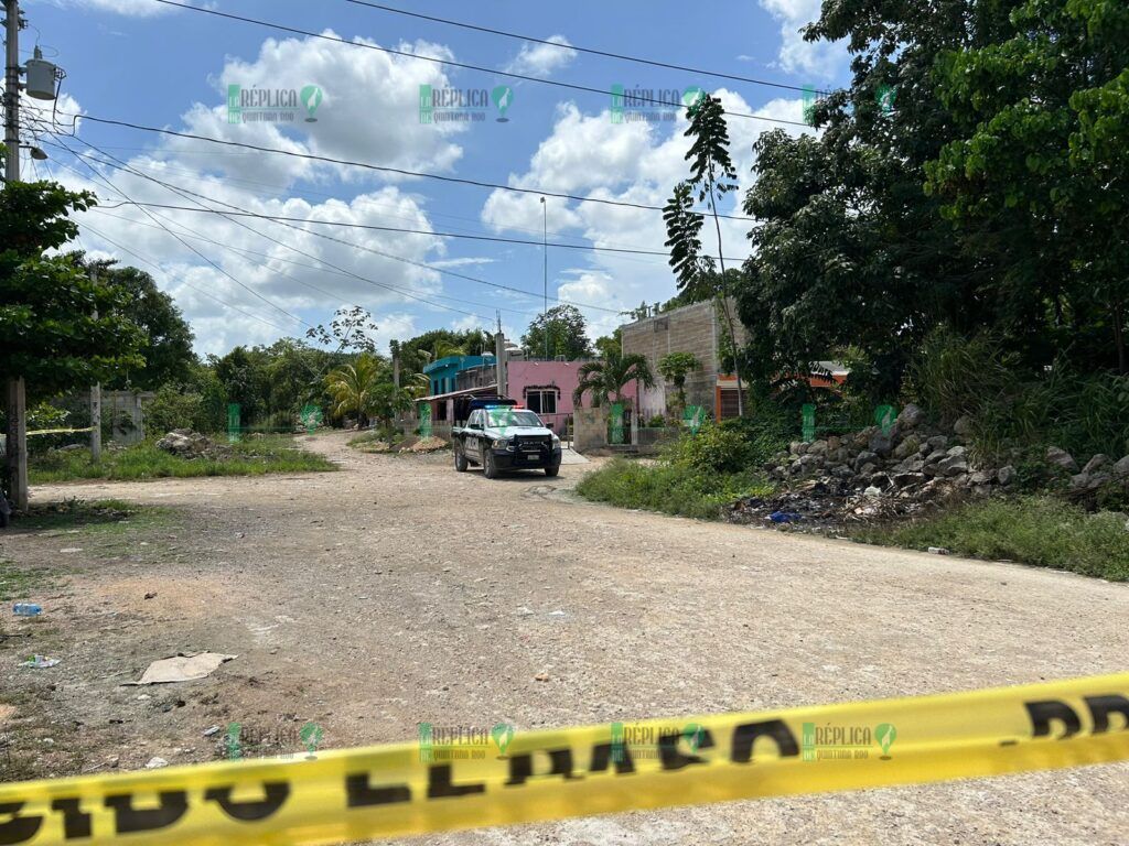 Atacan a balazos a un motociclista en la colonia Emiliano Zapata II de Felipe Carrillo Puerto