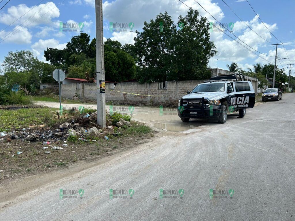 Atacan a balazos a un motociclista en la colonia Emiliano Zapata II de Felipe Carrillo Puerto