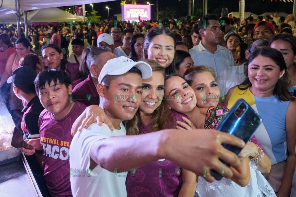 Disfrutan benitojuarenses de más de 60 mil tacos en Festival realizado en Tajamar