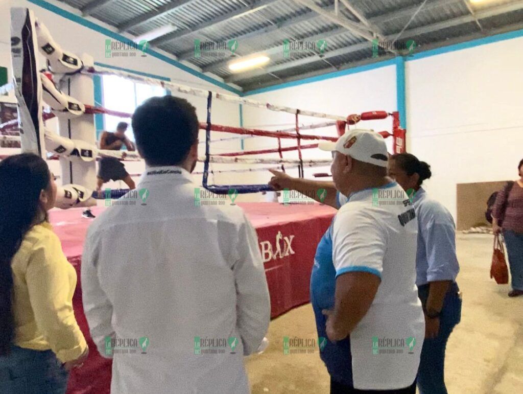 Anuncia COJUDEQ la primera Academia de Transformación y rehabilitación de la unidad deportiva “Chan Santa Cruz” en Felipe Carrillo Puerto