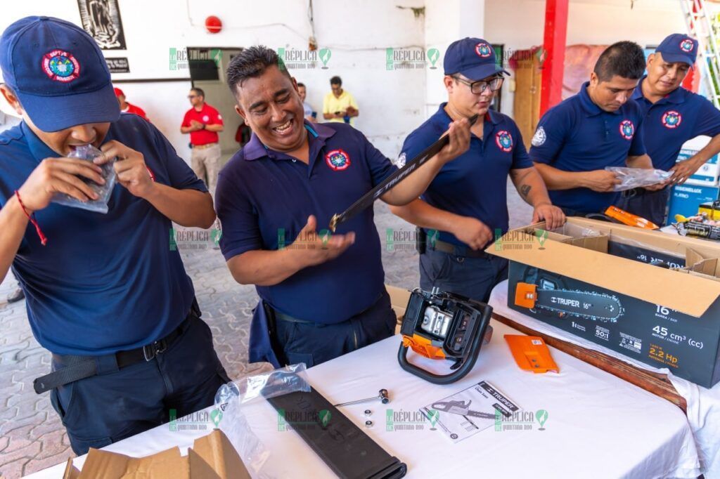 Recibe Solidaridad equipo de donación de la Marina de los EE.UU