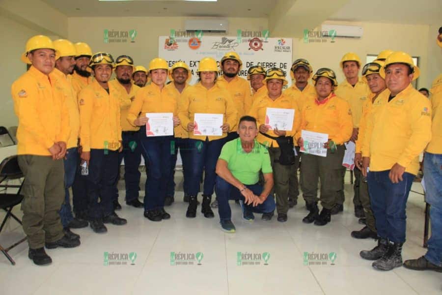 Con trabajo coordinado, Bacalar disminuye las afectaciones causadas por incendios forestales