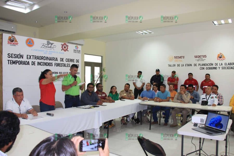 Con trabajo coordinado, Bacalar disminuye las afectaciones causadas por incendios forestales