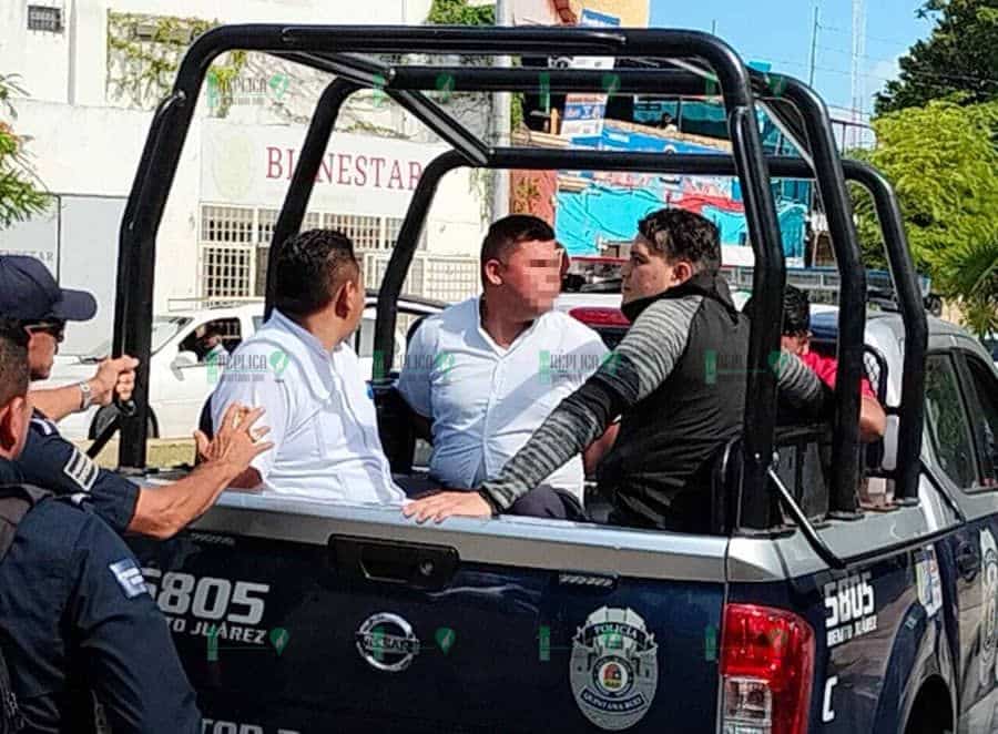 Enfrentan pena de hasta 18 años de cárcel, taxistas detenidos por agresión en Cancún