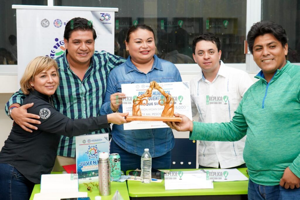 Con el Premio Municipal de la Juventud, Solidaridad reconoce logros y aportaciones a la comunidad