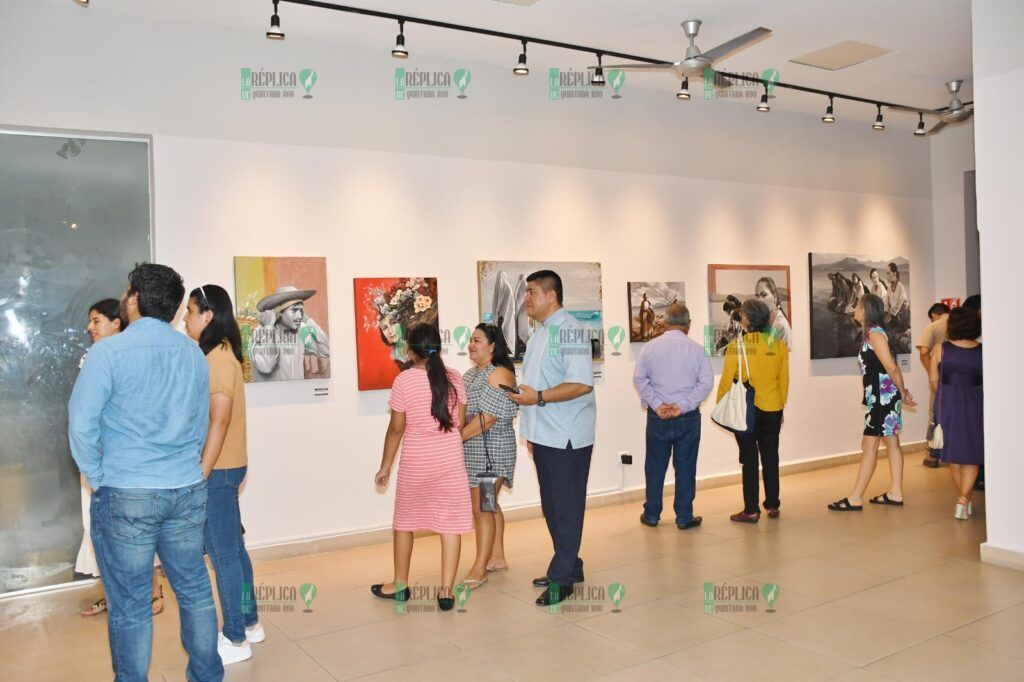 La Fundación de Parques y Museos de Cozumel inauguró la exposición pictórica “La Luz en el Cine de Oro Mexicano”