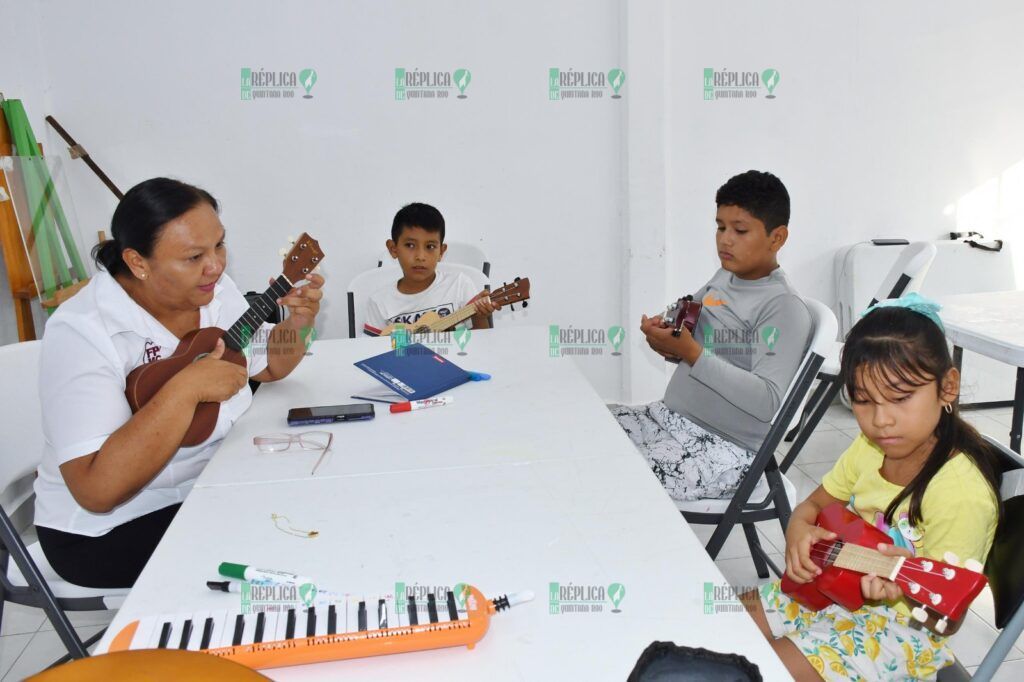 La Fundación de Parques y Museos de Cozumel reinició los talleres permanentes en el BiblioAvión Gervasio