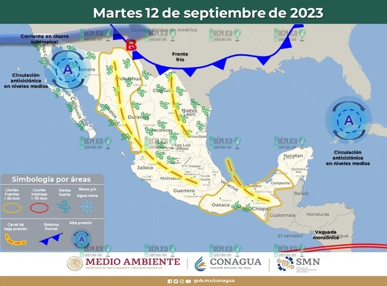 Pronostican intervalos de chubascos en Quintana Roo