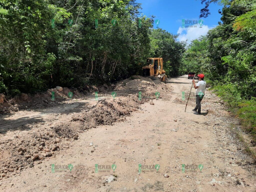 Invierte el gobierno de Mara Lezama más de 32 MDP en caminos sacacosechas de comunidades rurales de Bacalar y Othón P. Blanco