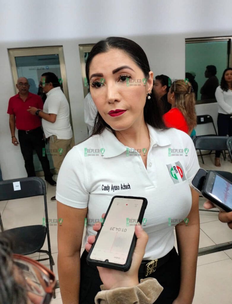 Sufre aún PRI Quintana Roo consecuencias de errores del pasado: Candy Ayuso