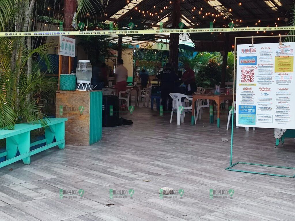 Balean restaurantes 'Los Aguachiles' de Cancún y Playa del Carmen; hay 1 herido y 2 detenidos