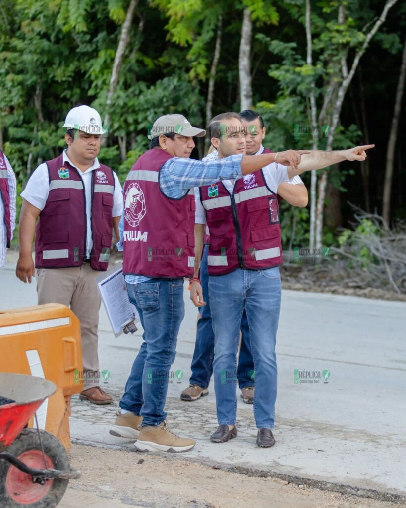 Diego Castañón pone en marcha la segunda etapa de la modernización en la avenida COBÁ Sur