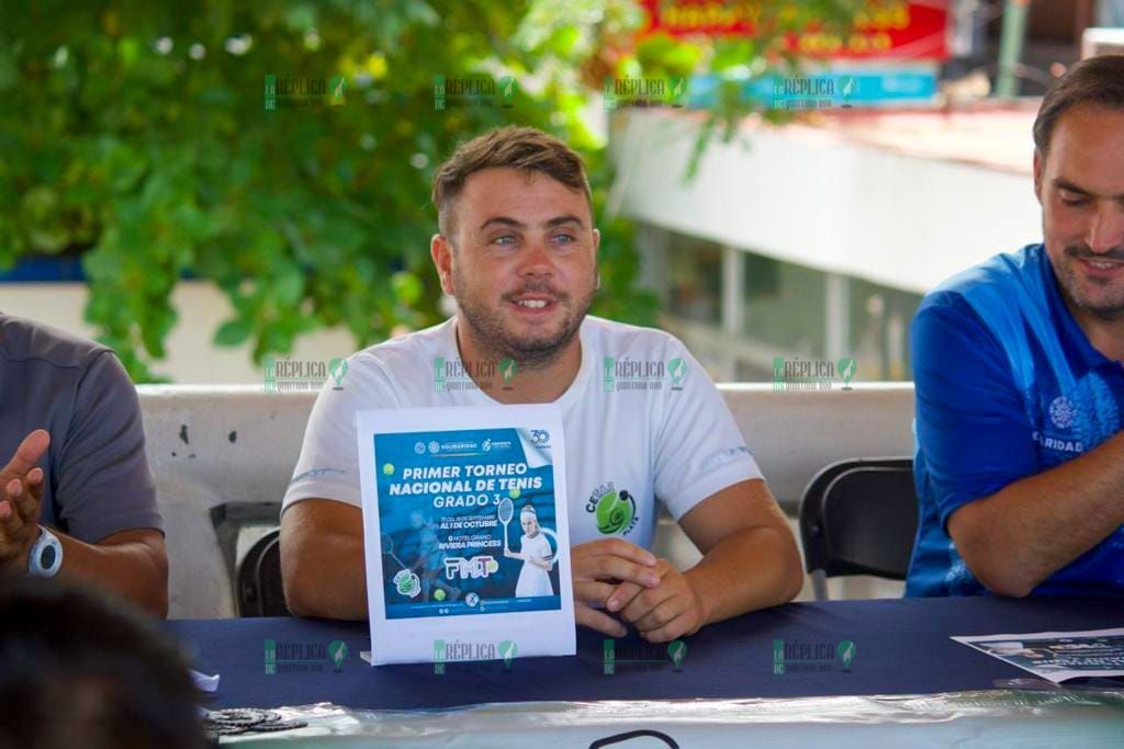 Todo listo para el Torneo Nacional de Tenis Grado 3, en Playa del Carmen