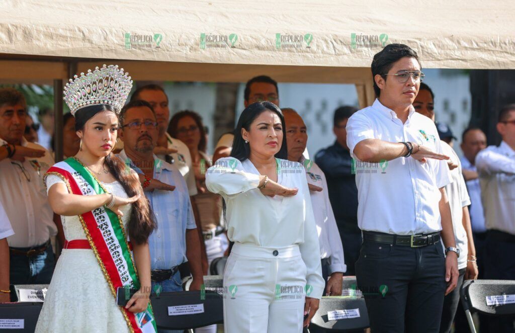 Conmemora Puerto Morelos el 202 aniversario de la consumación de la independencia de México