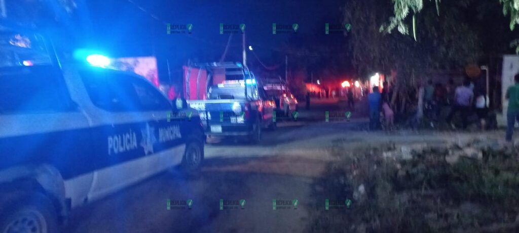 Ejecutan a dos hombres en el fraccionamiento Aldea Tulum