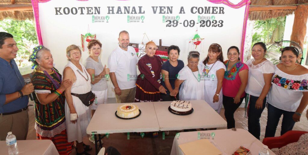 “Kooten Hanal”, programa de integración de los adultos mayores, impulsado por el DIF Puerto Morelos