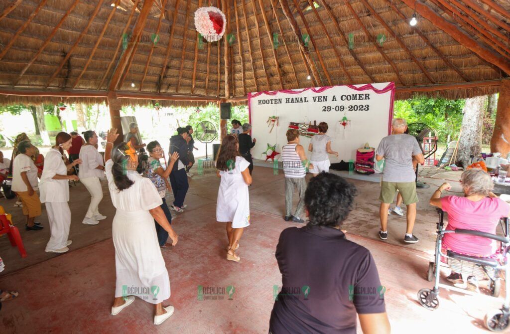 “Kooten Hanal”, programa de integración de los adultos mayores, impulsado por el DIF Puerto Morelos