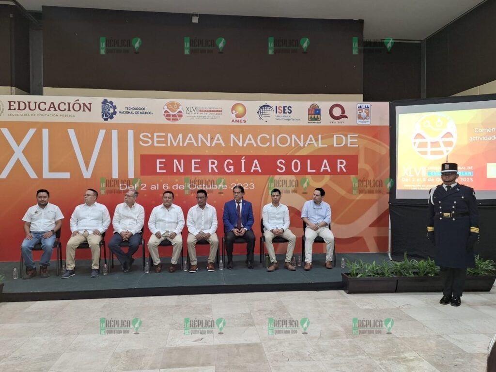 Se realiza en Chetumal la XLVII Semana Nacional de Energía Solar (SNES)