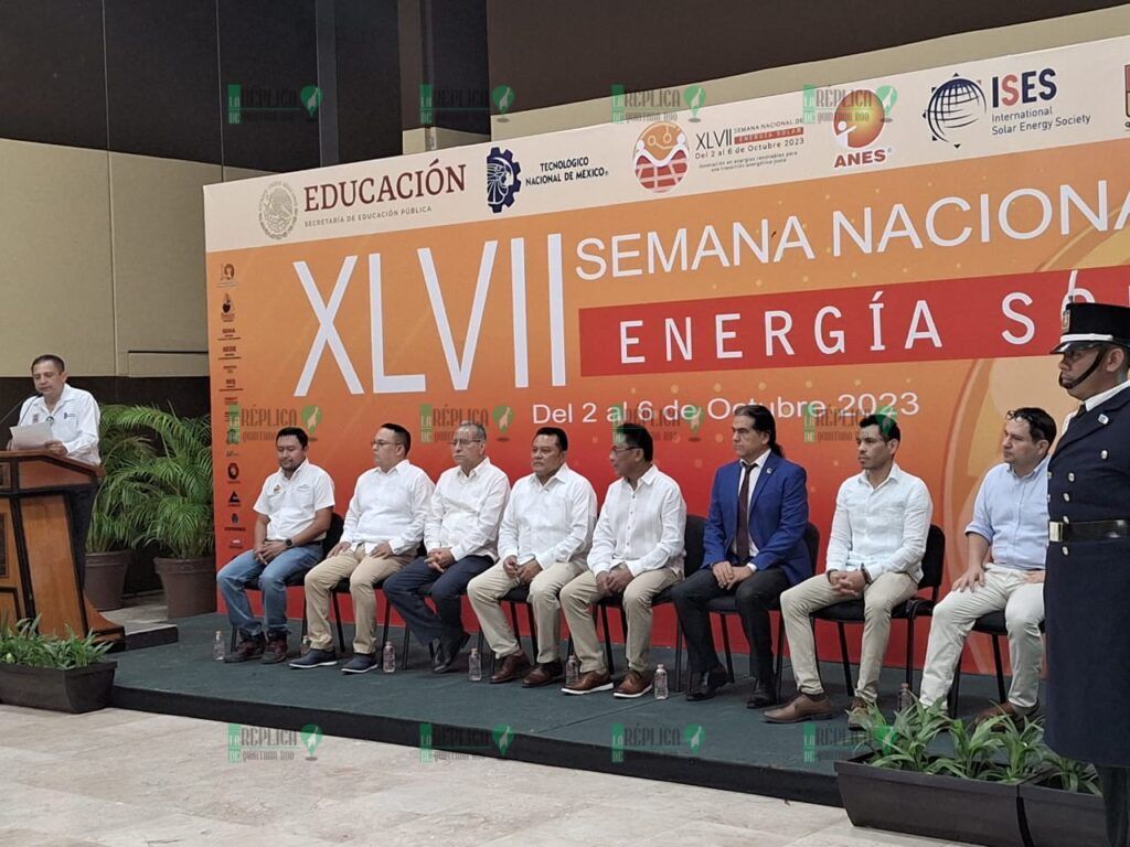 Se realiza en Chetumal la XLVII Semana Nacional de Energía Solar (SNES)