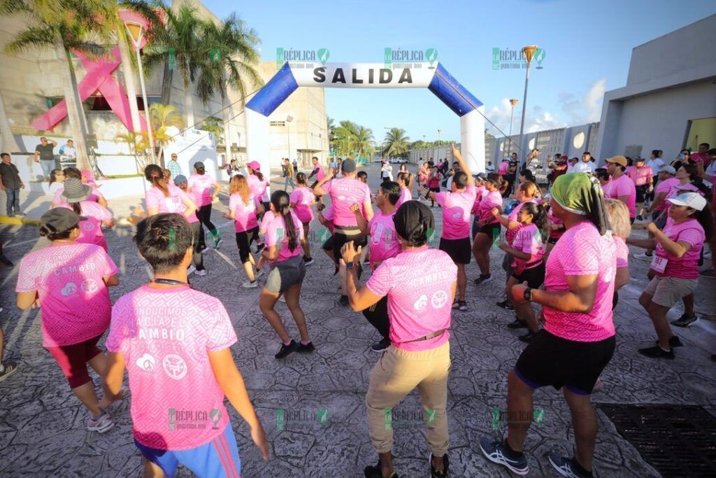 Invitan a participar en actividades deportivas del mes rosa