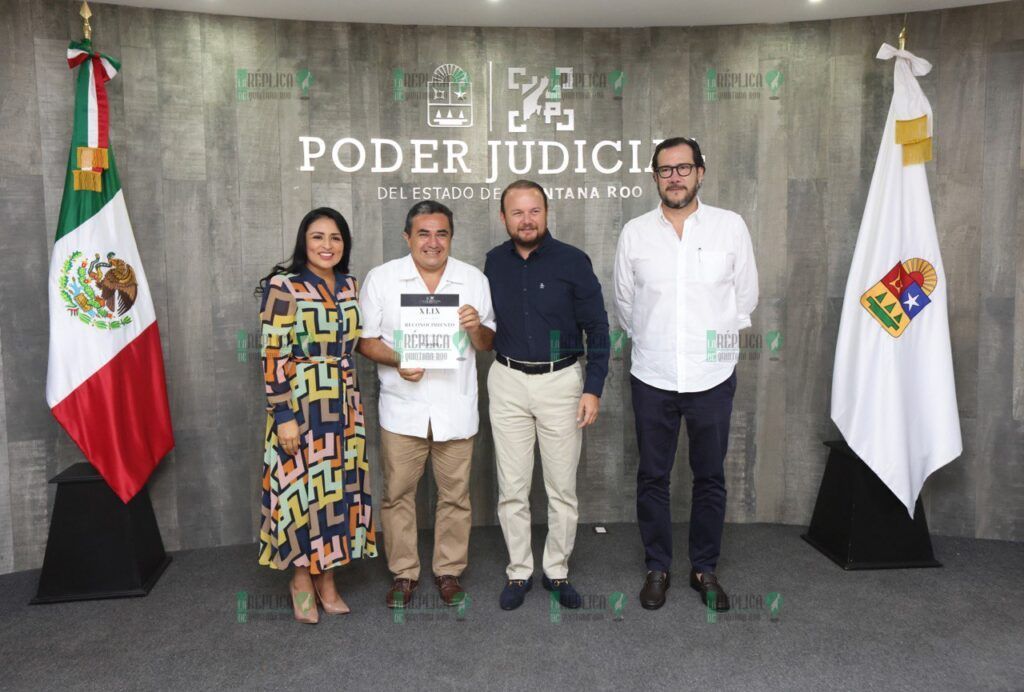 Destaca Blanca Merari esfuerzos del poder judicial para recuperar la confianza ciudadana en la aplicación de la justicia