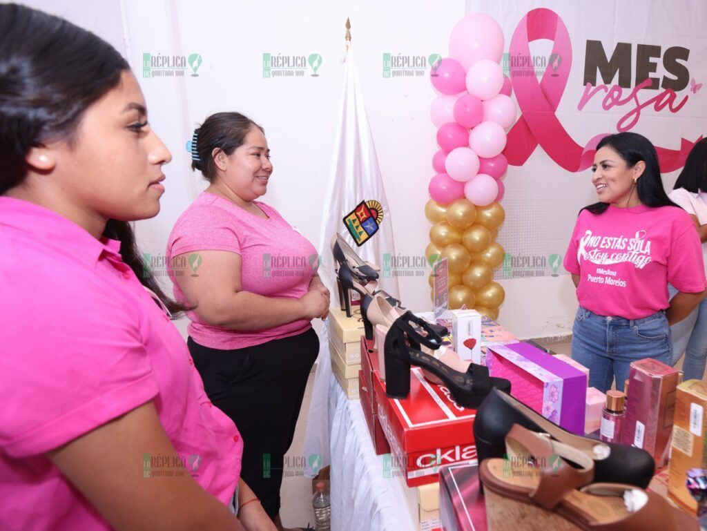 Como parte del mes rosa, inaugura Blanca Merari la “Expo Belleza Mujer”