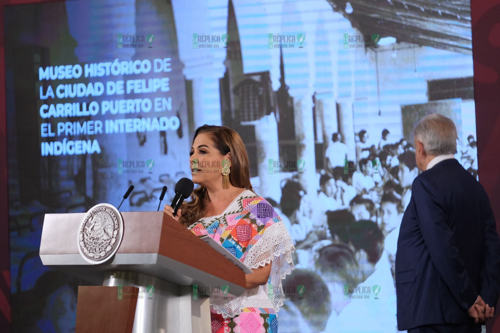 Anuncia Mara Lezama construcción de glorieta conmemorativa y museo maya en Puerta al Mar