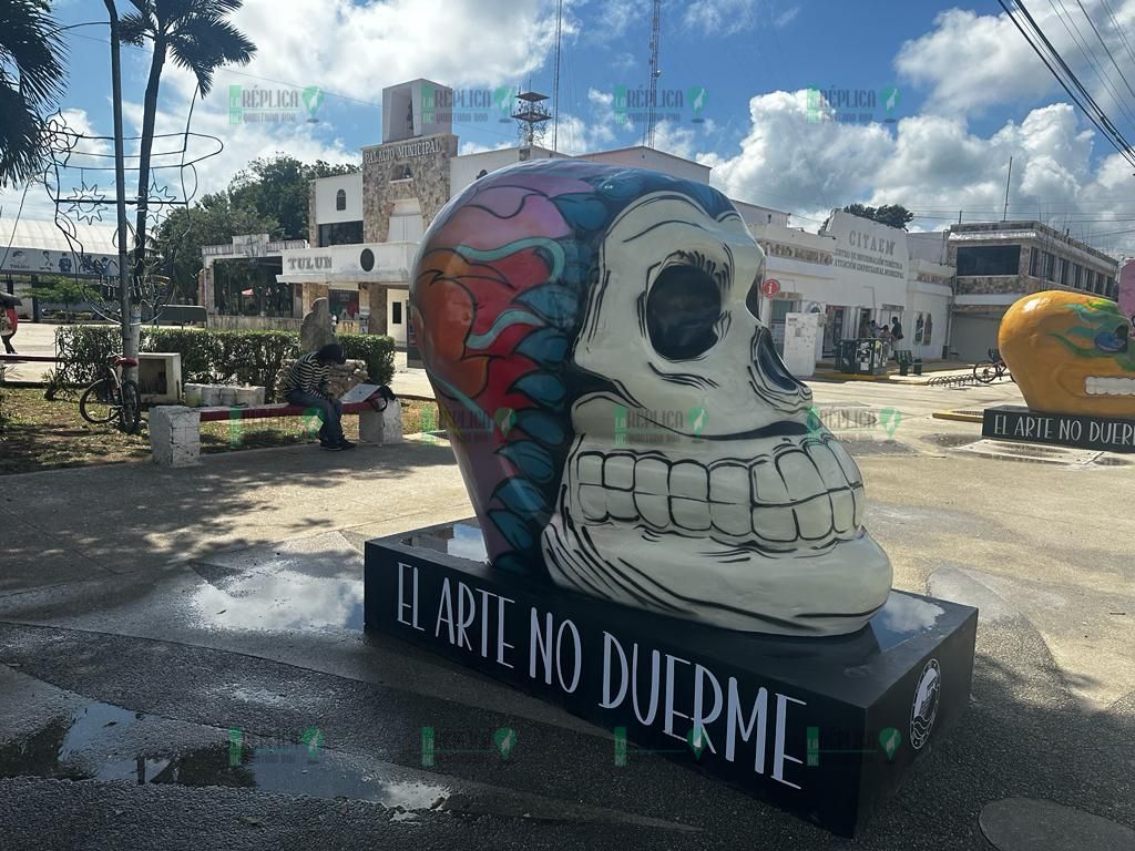 Preparan en Tulum tradicional fiesta de Día de Muertos