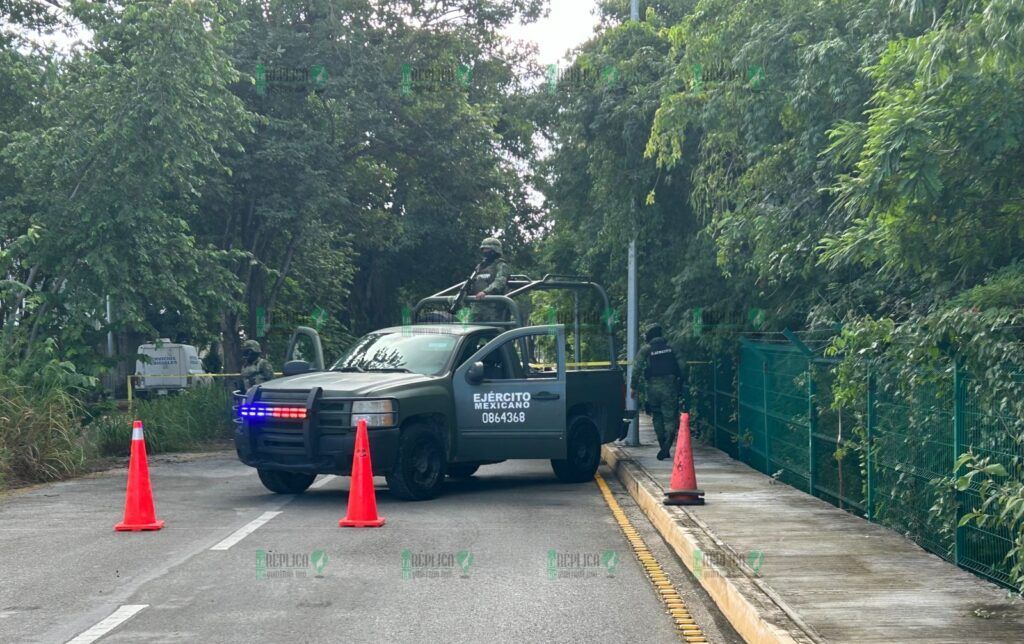 Abandonan un cadáver embolsado cerca de Xcalacoco, en Playa del Carmen