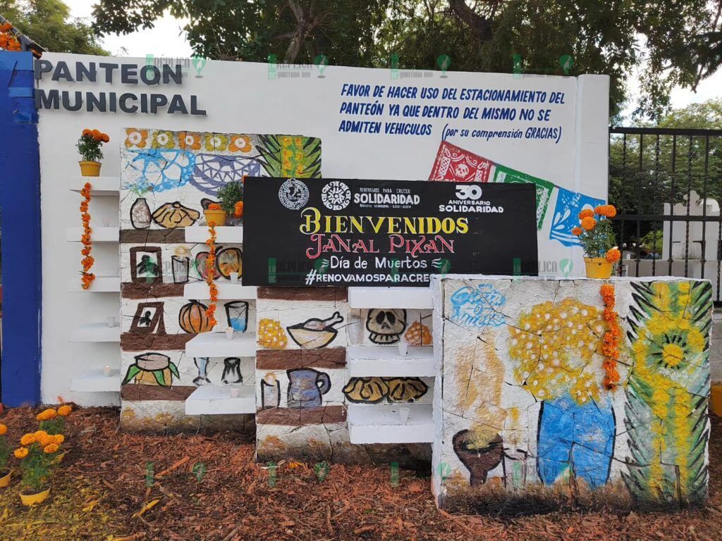 Comienza tradición de Día de Muertos en panteón municipal