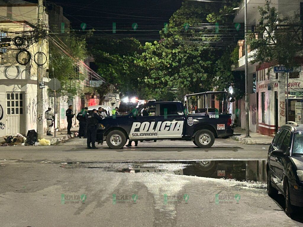 Matan a balazos a un hombre en la colonia Colosio de Playa del Carmen